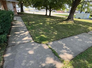 Sandra H.'s lawn maintenance service result