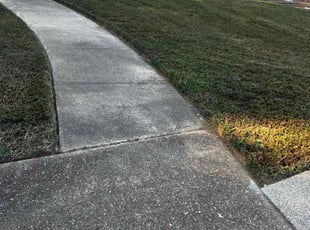 Jennifer H.'s turf care service result