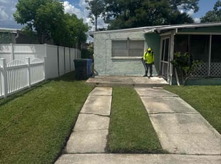 Cynthia K.'s turf care service result