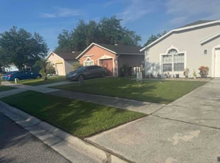 Jessica H.'s lawn care services service result