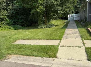 Toni T.'s grass maintenance service result