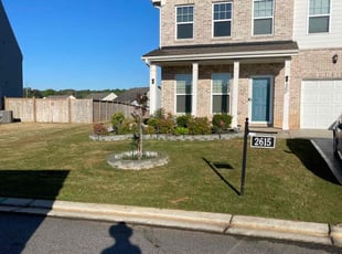 Kailah P.'s grass cutting service result
