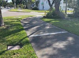 Jeremy D.'s grass cutting service result