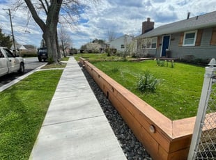 Monica I.'s yard care service result
