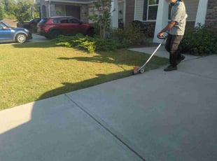 Veronica L.'s lawn care services service result