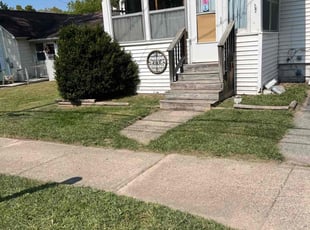 Nick E.'s lawn care services service result