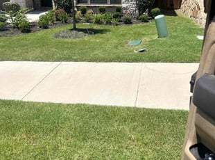 Ebony V.'s residential landscaping service result