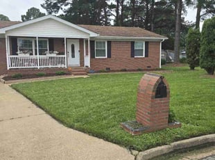 Kiarra B.'s grass cutting service result