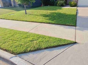 Kendra J.'s lawn maintenance service result