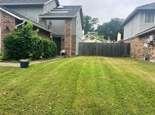 Joshua B.'s turf care service result
