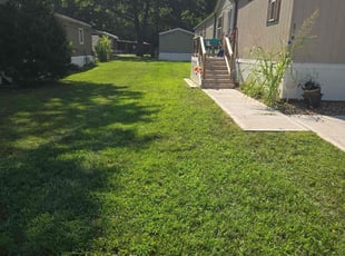 Gwen M.'s grass maintenance service result