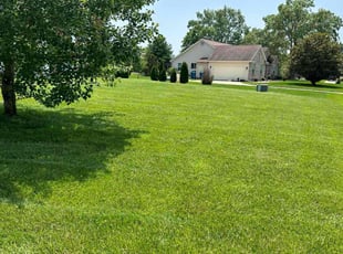 Gina W.'s grass cutting service result