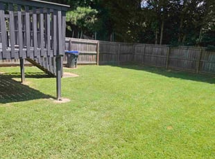 James W.'s turf maintenance service result