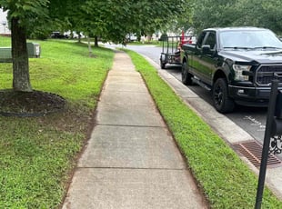 Jordan D.'s lawn service service result