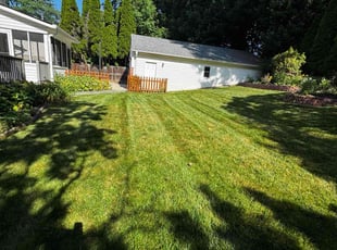 Marjorie C.'s lawn care services service result