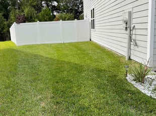 James A.'s lawn care service result