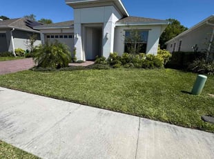 Paula E.'s grass maintenance service result