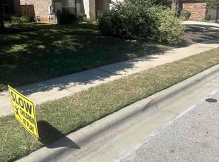 Tamara E.'s grass maintenance service result