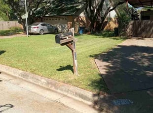 Carl K.'s grass cutting service result
