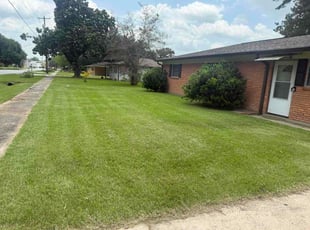 Martha M.'s lawn care service result