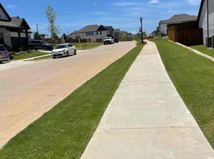 Hannah S.'s turf care service result