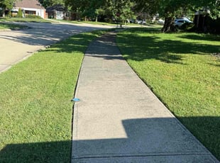 James K.'s lawn maintenance service result
