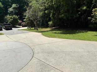 Candace D.'s grass maintenance service result