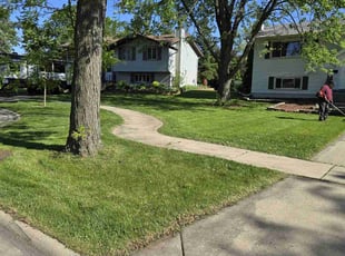 Lorrie L.'s residential landscaping service result