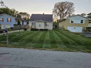 Chris J.'s grass maintenance service result