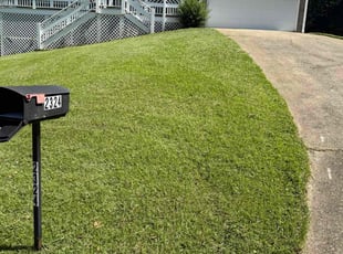 Jennifer C.'s turf maintenance service result
