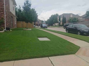 Linda P.'s lawn maintenance service result