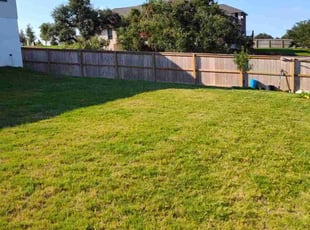 Christine T.'s turf maintenance service result