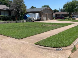 Cindi A.'s lawn service service result