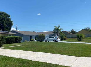 Alysia C.'s turf care service result