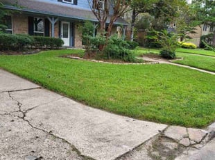 Jeremy G.'s lawn maintenance service result