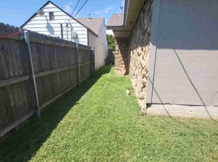 Christina M.'s grass cutting service result