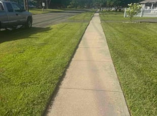 Mansour J.'s turf maintenance service result