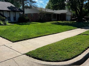 James A.'s landscape maintenance service result