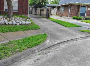 Adam J.'s residential landscaping service result