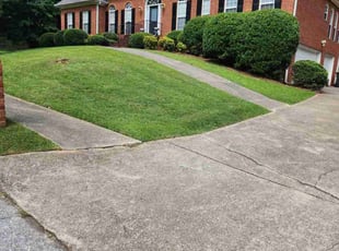 Julia A..'s lawn care services service result