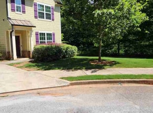 Brittany S.'s lawn care service result