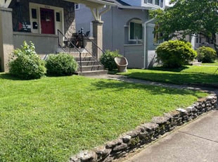 Maria L.'s lawn maintenance service result