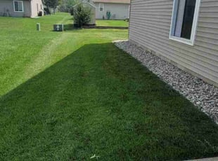 Brittney B.'s lawn maintenance service result