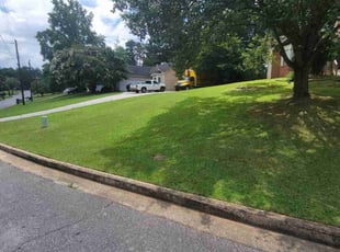 Mary J.'s grass cutting service result