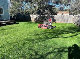 La'Portia J.'s turf maintenance service result