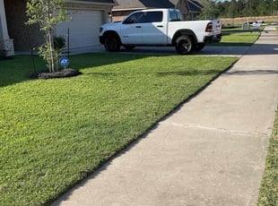 Aaron H.'s turf maintenance service result