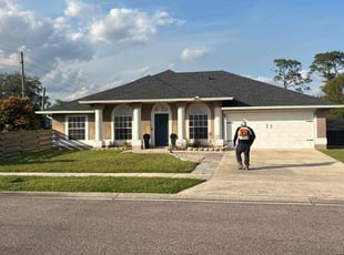 Tyrone B.'s yard maintenance service result