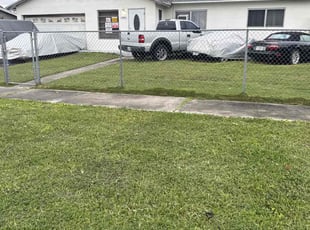 Justin S.'s grass maintenance service result