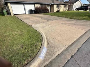 Karri D.'s grass cutting service result