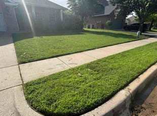 Margaret F.'s grass cutting service result